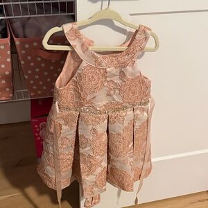 Rare Editions Pink Floral Dress